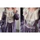 Iris De Nuit Angelonia Flower Wall Blouse JSKs and One Piece(Reservation/2 Colours/Full Payment Without Shipping)